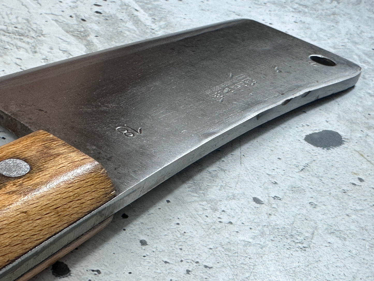 Vintage Gustav Emil Ern Cleaver Knife 180mm 2108