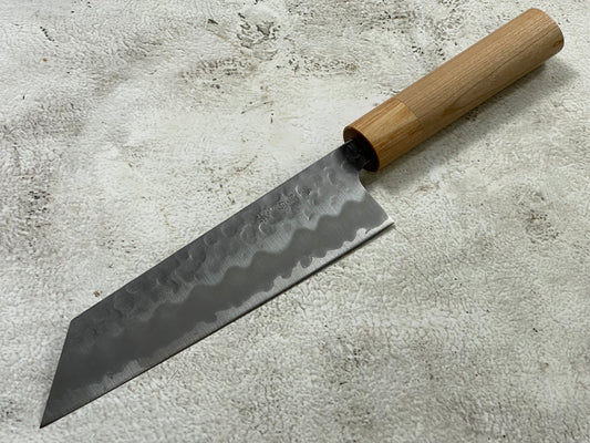 Tsunehisa Shiro White Steel & Stainless Clad Bunka Knife 180mm Made in Japan 🇯🇵