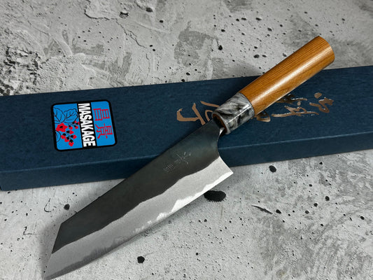 MASAKAGE MIZU Bunka  170mm oval Cherry Wood Handle