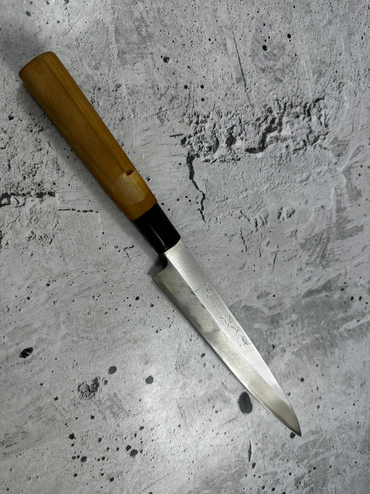Vintage Tsunemaru Saku Yanagiba Knife 200mm Carbon Steel Magnolia Handle 2264