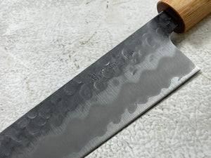 Tsunehisa Shiro White Steel & Stainless Clad Bunka Knife 180mm Made in Japan 🇯🇵