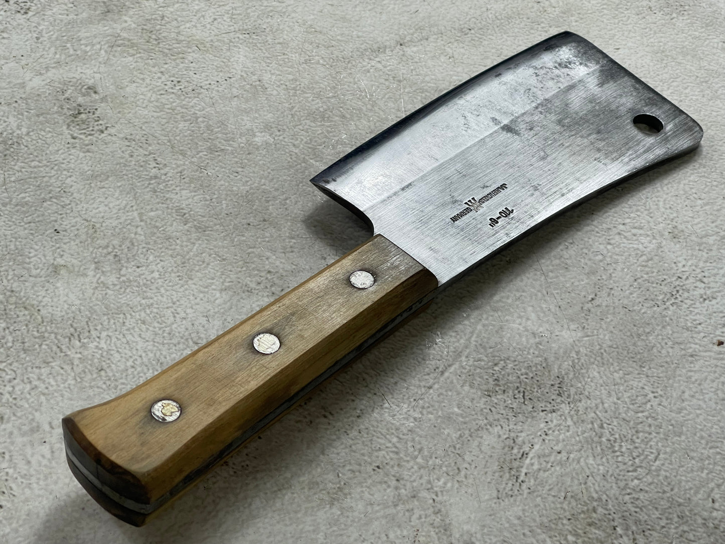 Vintage J. A. Henckles Twinworks Small Cleaver Knife 15cm Carbon Stell Made in German 🇩🇪 1953