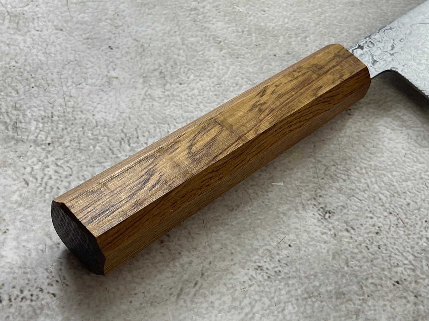 Tsunehisa ZA18 Damascus Gyuto 210mm Oak Handle Made in Japan 🇯🇵