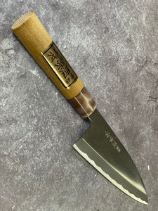 Vintage Japanese Deba Knife 150mm Made in Japan 🇯🇵 Carbon Steel 1660