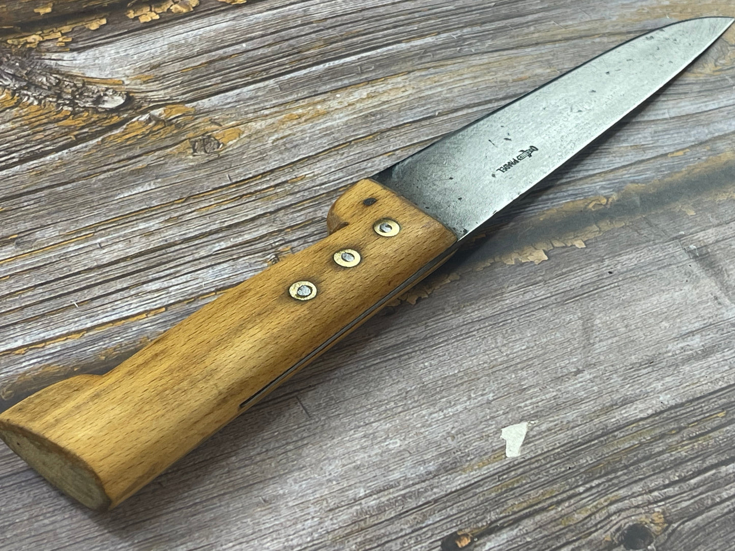 Vintage Pradel Carbon Steel Knife Set 2x Made in France 🇫🇷 1961