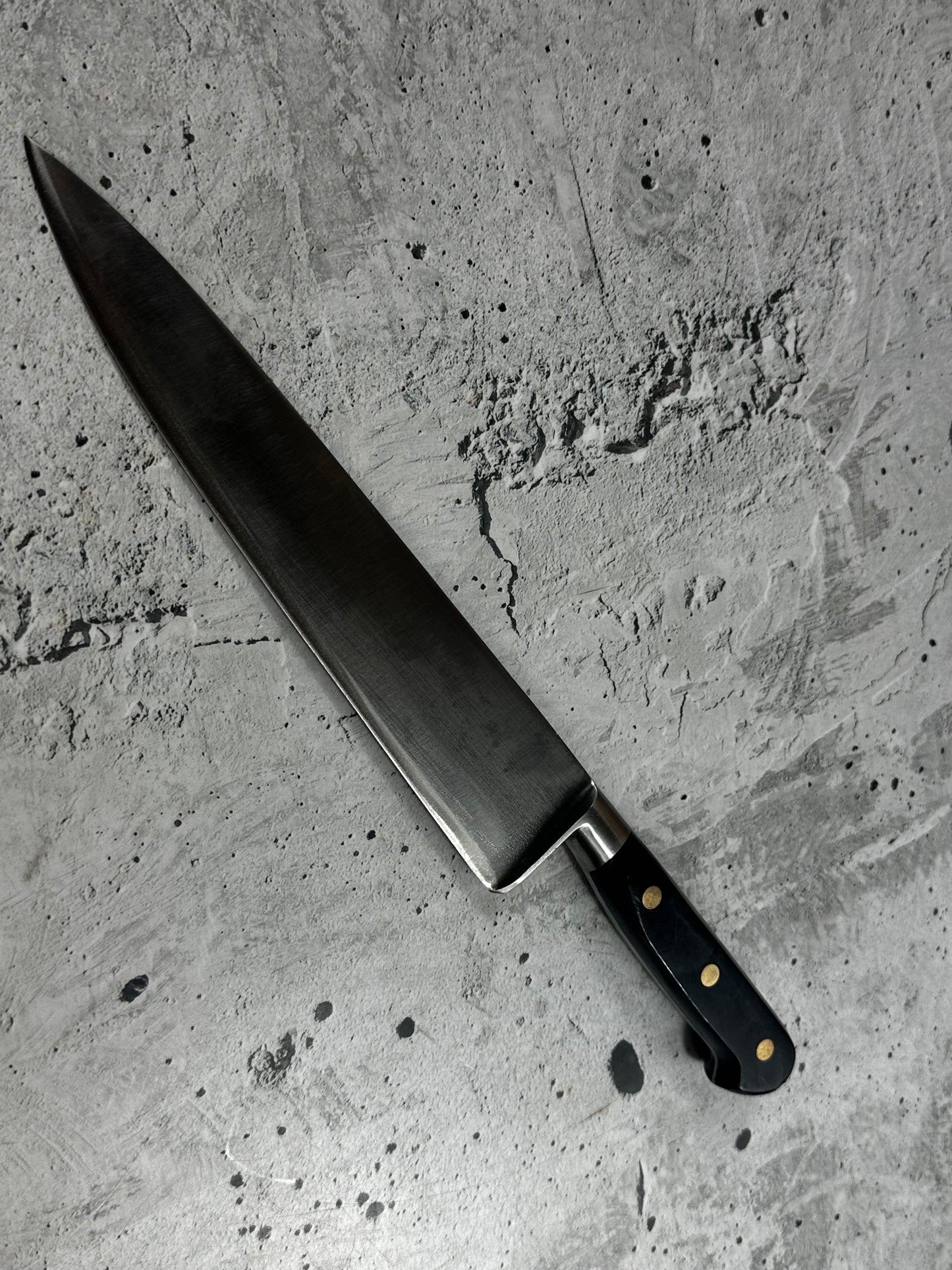 Vintage Sabatier Chef Knife 230mm High Carbon Steel Made in France 2027