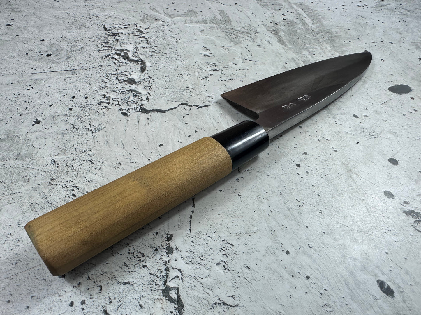 Vintage Sakai Marimoto Deba Knife 160mm Carbon Steel 2161