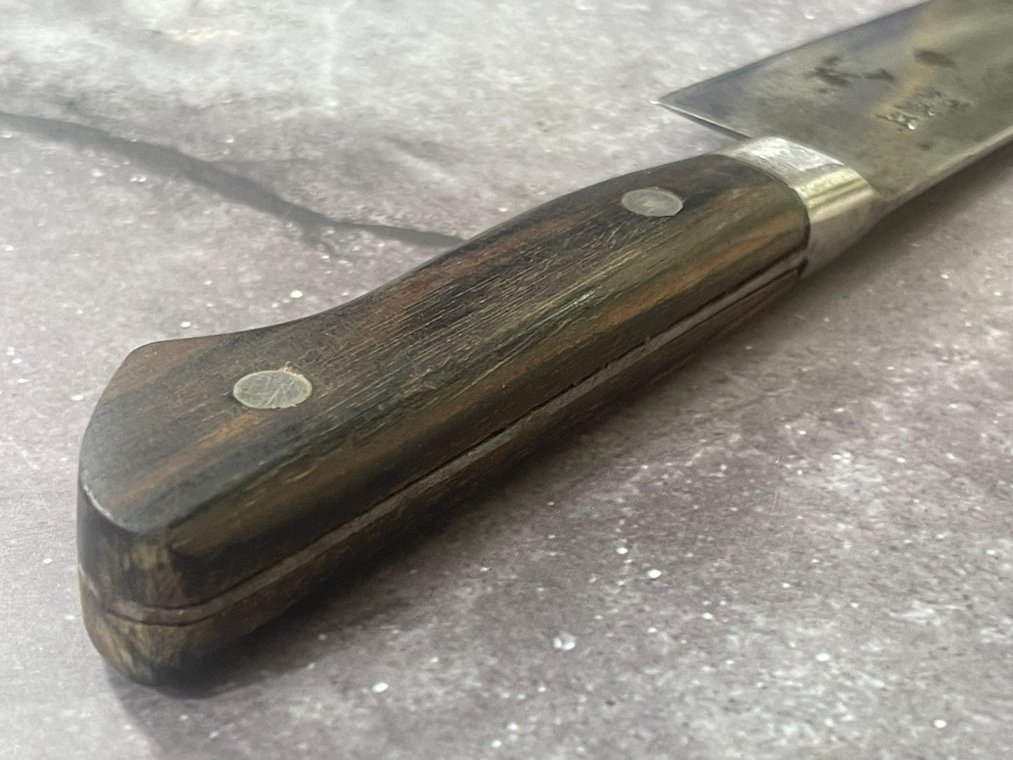 Vintage Japanese Gyuto Knife 210mm Made in Japan 🇯🇵 1631