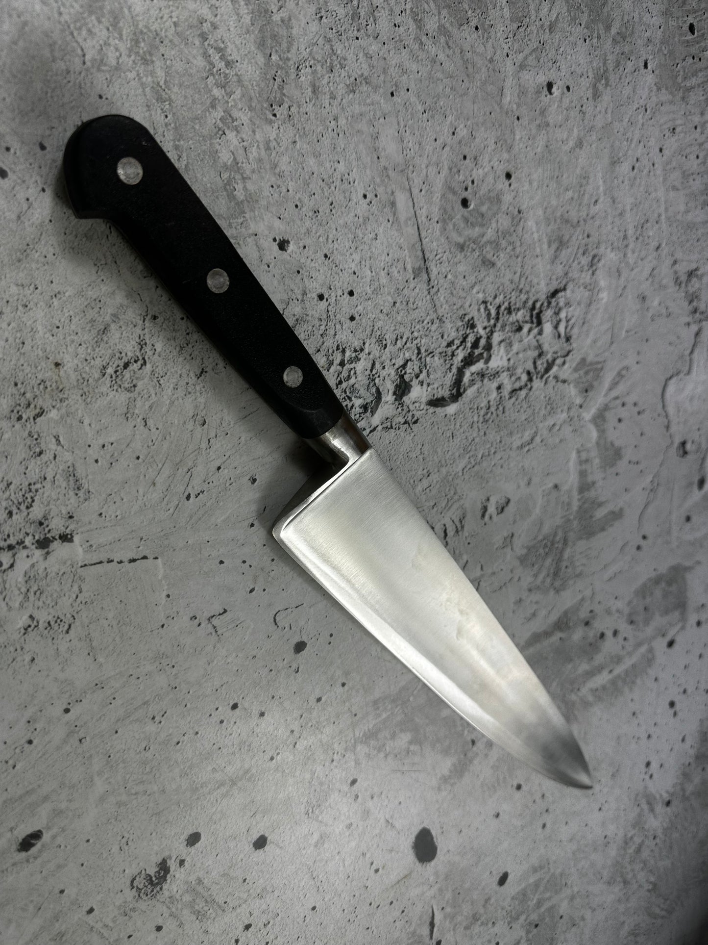Vintage French Sabatier Chef Knife 250mm High Carbon Steel POM Handle 2246