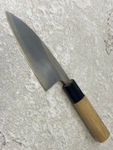 Load image into Gallery viewer, Vintage Japanese Ko Deba Knife 105mm Made in Japan 🇯🇵 Carbon Steel 1329