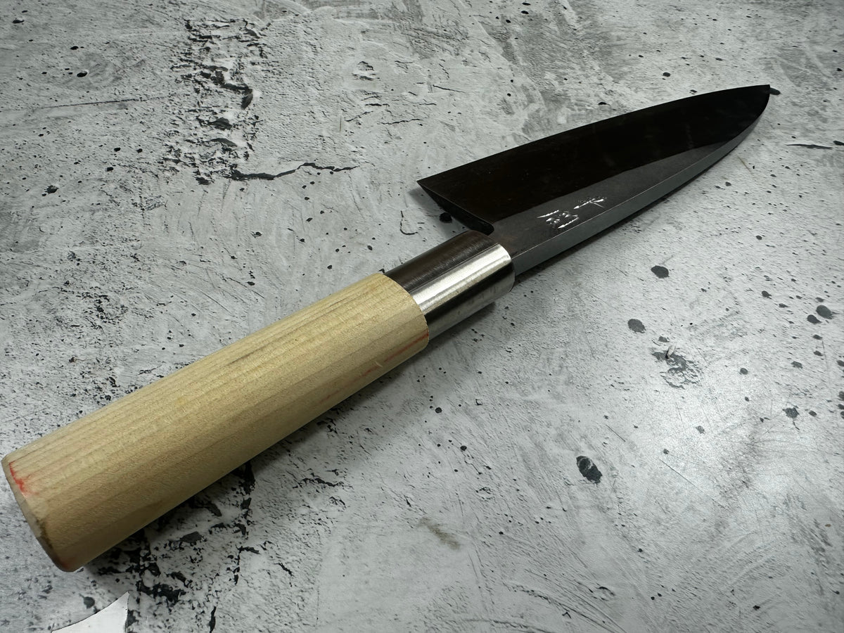 Vintage Nara Senjuin Deba Knife 180mm Carbon Steel 2298