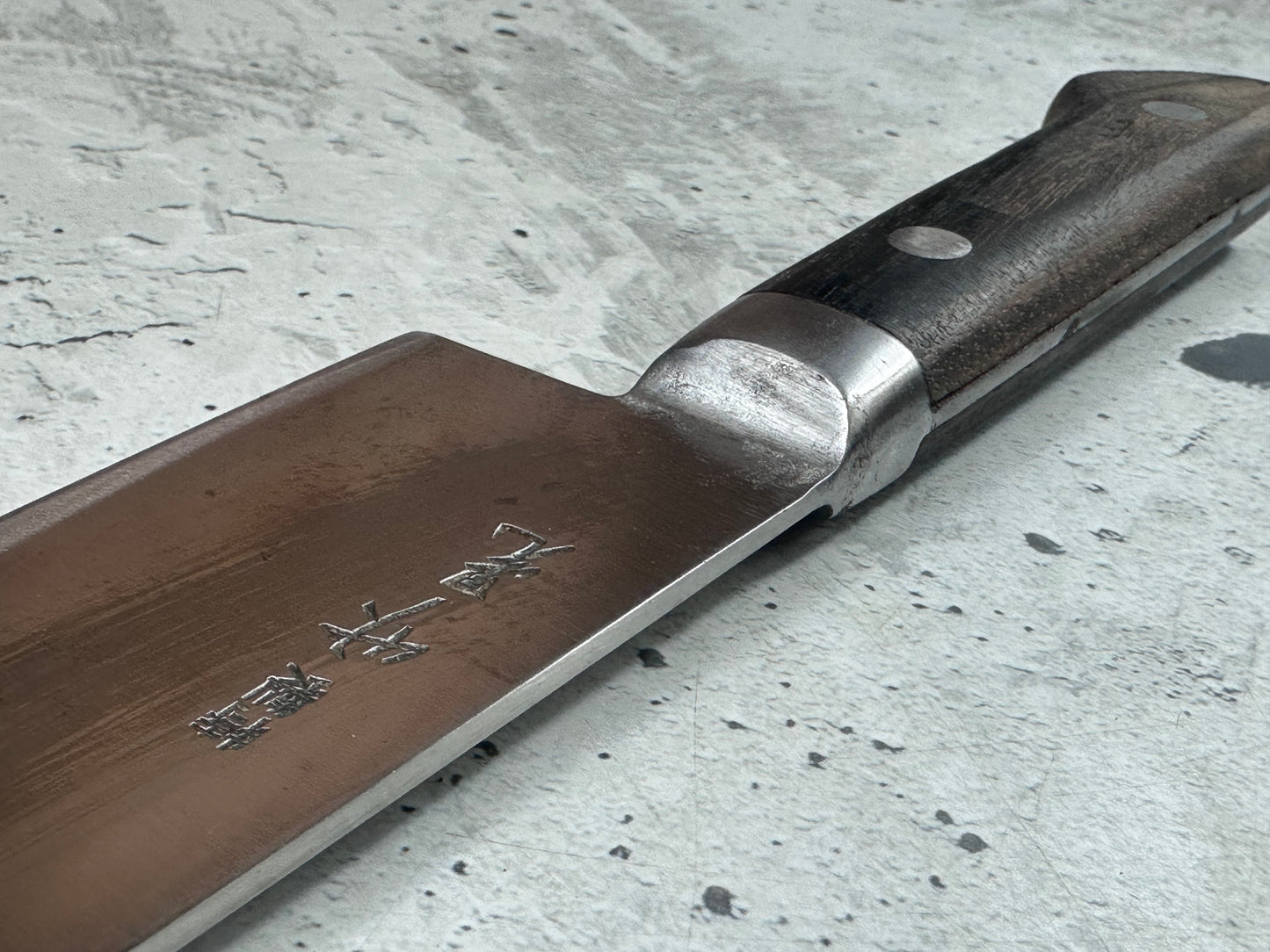 Vintage Gyuto Knife 220mm Carbon Steel Japan 2006