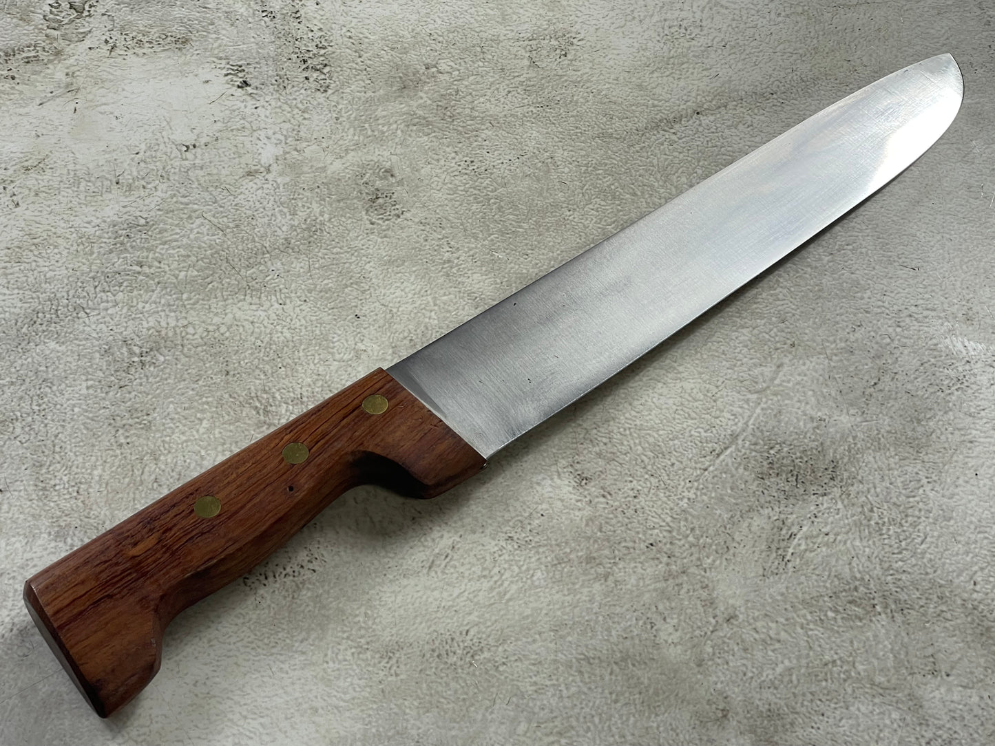 Vintage Sabatier Lion  Nogent Butcher 280mm Knife Stainless Steel Made in France 🇫🇷  1945