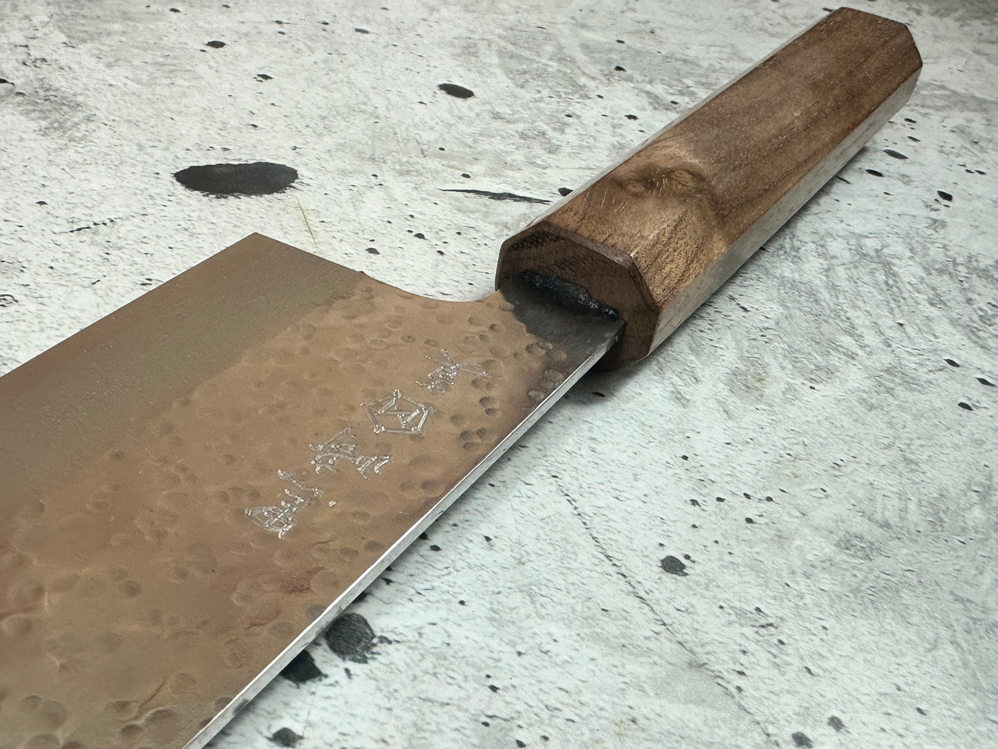 Makoto Kurosaki VG7 Damascus Santoku Knife 165mm