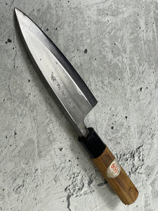 Vintage Japanese Deba Knife 150mm Made in Japan 🇯🇵 Carbon Steel 1555