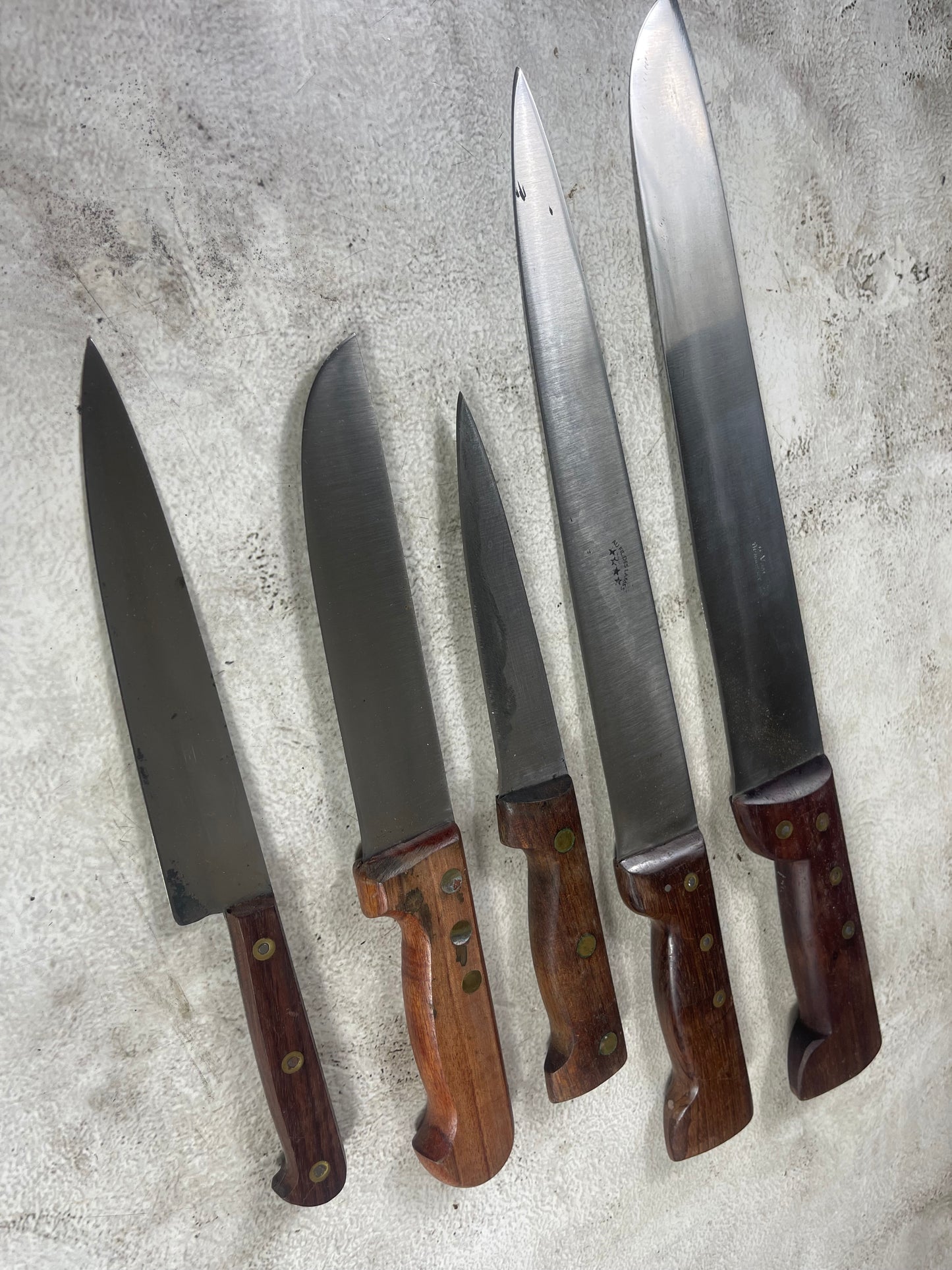 Vintage French Knife Set 5x Made in France 🇫🇷 1985