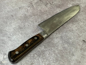 Used Sekimagoroku Santoku Knife 170mm - Stainless Steel Made In Japan 🇯🇵 1639