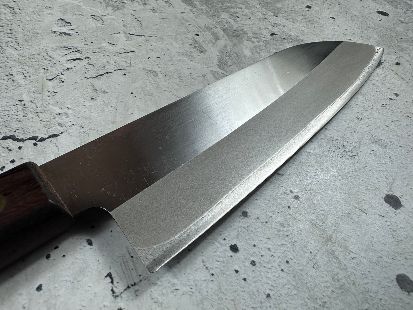 Vintage Toroku Honcho Suten Santoku Knife 170mm Stainless Steel 2167