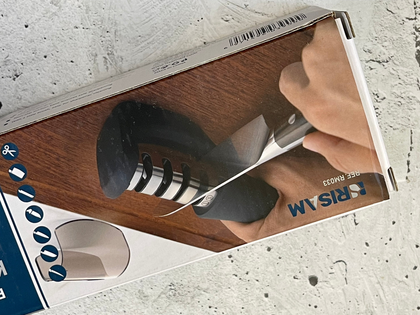 New Risan Four Stage 6 in 1 Kitchen Knife Sharpener