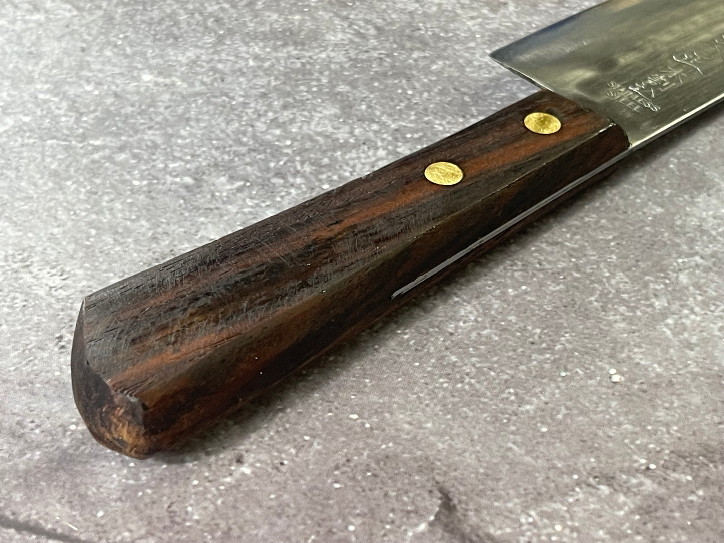 Vintage Japanese Santoku Knife 170mm Made in Japan 🇯🇵 1694