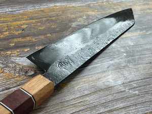 HG Blade Kiritsuke Knife 210mm Kurouchi Finish 1084 High Carbon Steel (2025)
