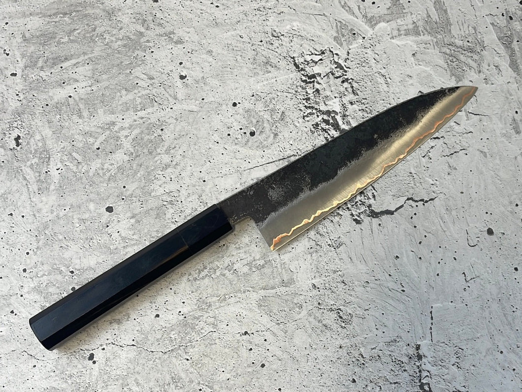 Damascus CuMai Chef Knife 190mm, Vietnamese Rosewood Burl  Handle