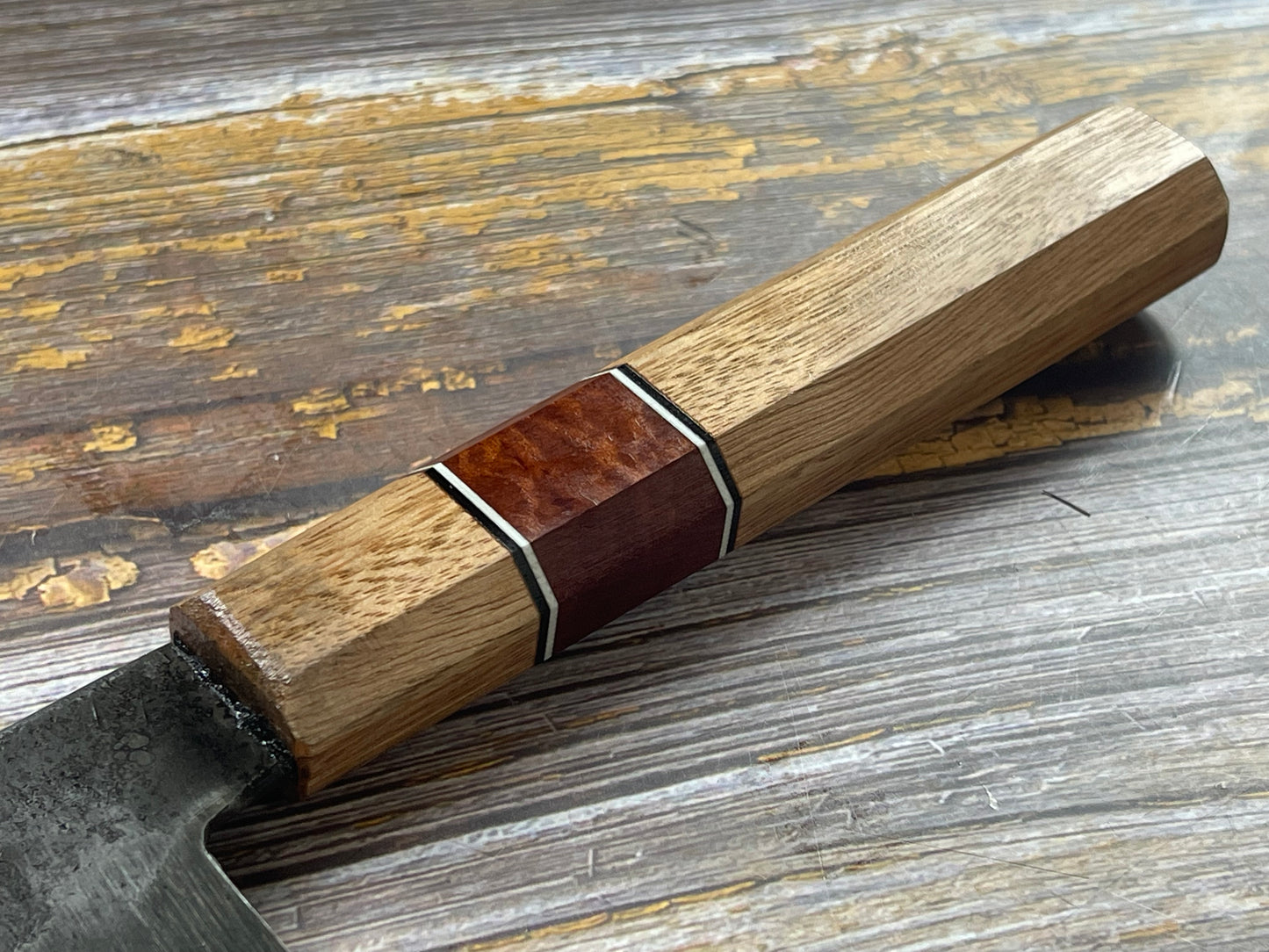 HG Blade Nakiri Knife 180mm Kurouchi Finish 1084 High Carbon Steel (2025)