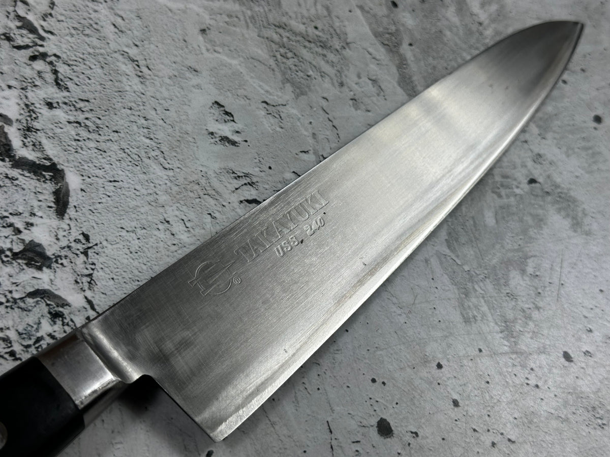Vintage Sakai Takayuki TUS AUS-8 Gyuto Knife 240mm 2308