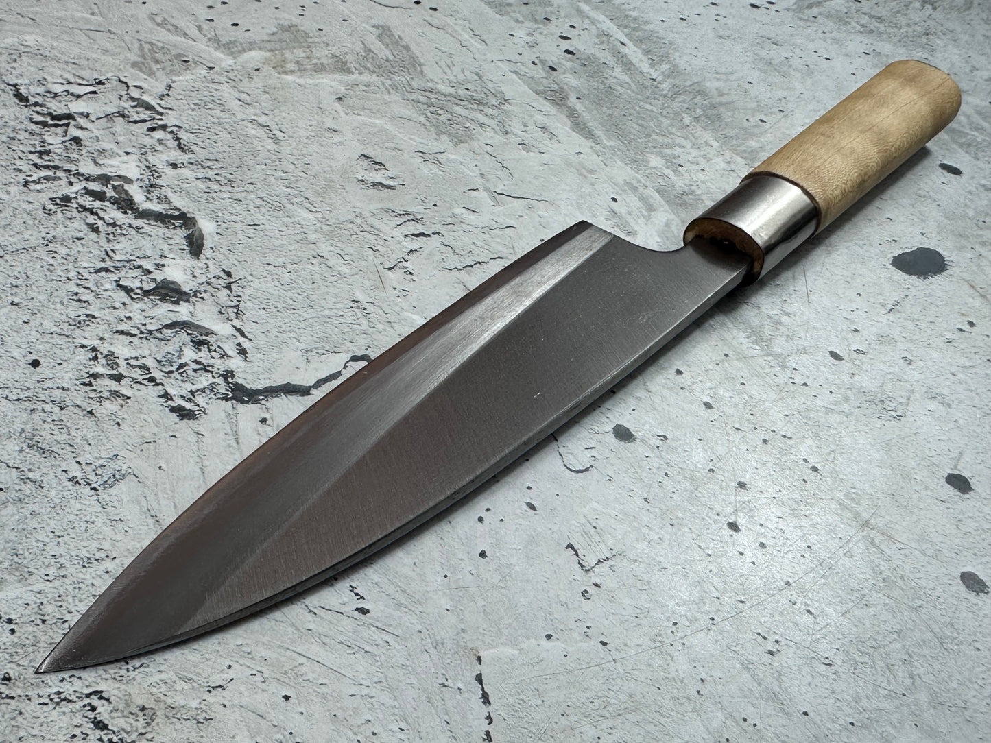 Vintage Sakai Takayuki Funayuki Knife 170mm Carbon Steel Original Box 2135