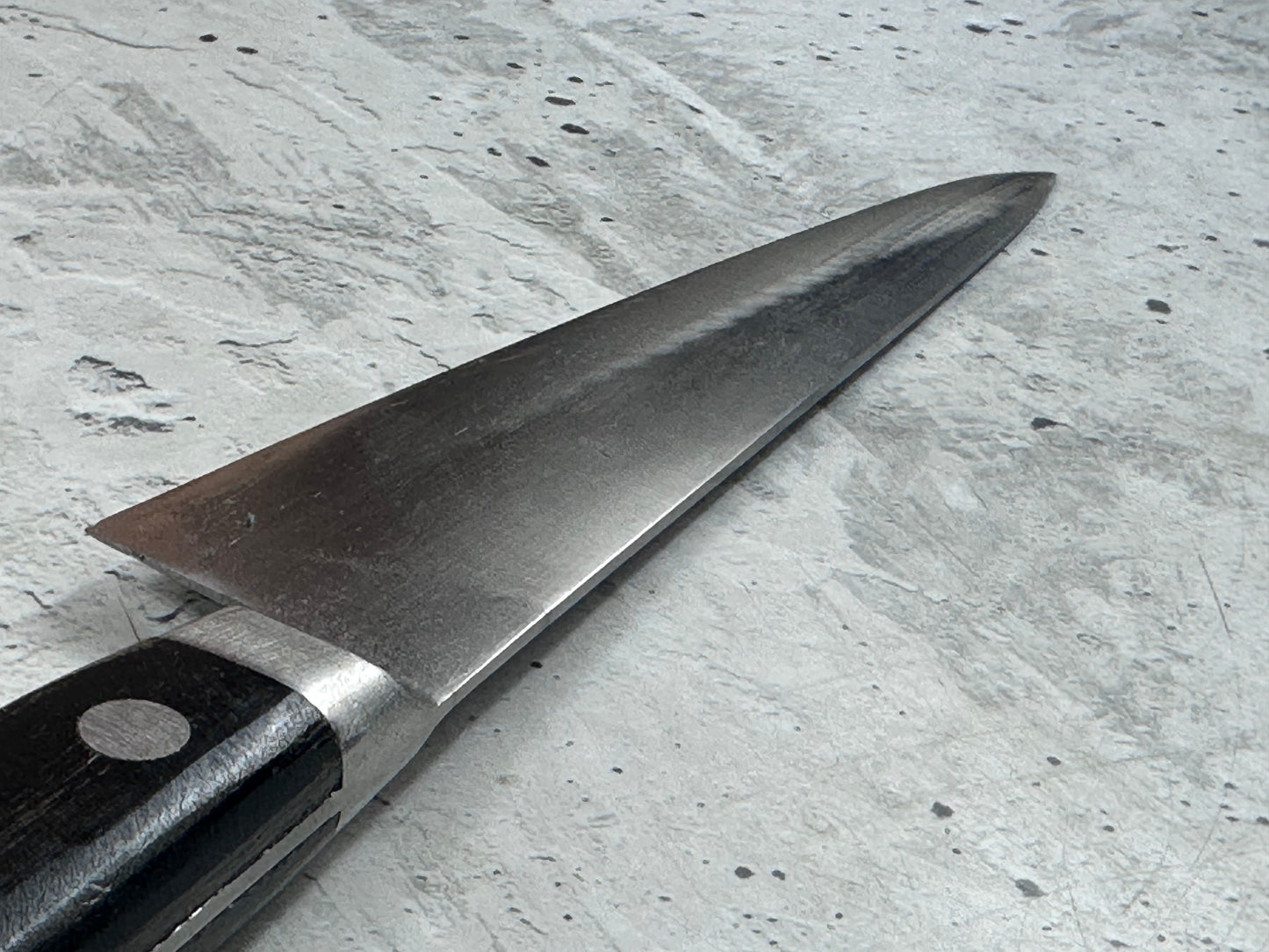 Vintage Japanese Hisamoto Gyuto Knife 190mm Inox Steel 2014
