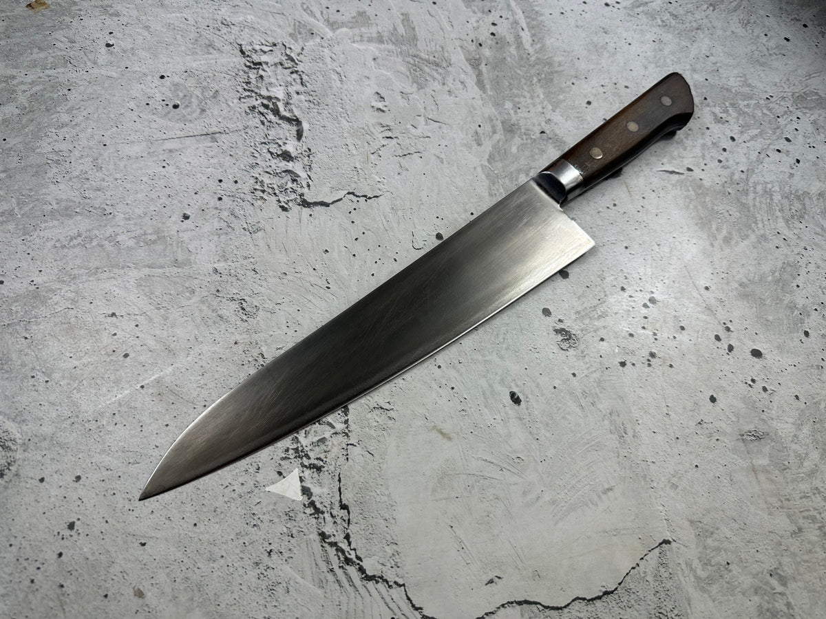 Vintage Kikusuga Kitaro Gyuto Knife 270mm Carbon Steel 2289