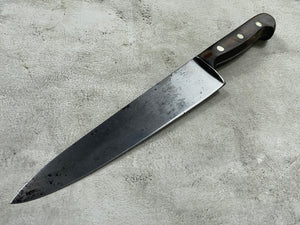 Vintage German 🇩🇪 Chef Knife 25cm Carbon Stell 1912