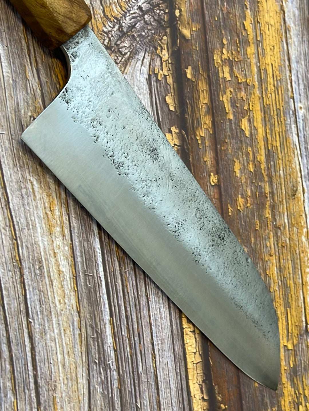 Santoku 180mm Nashiji Jatiwood Timber Handle