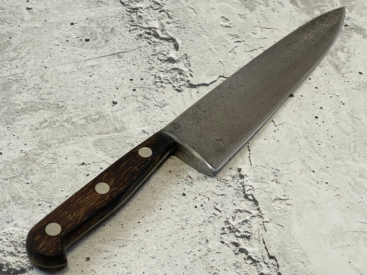 Vintage Dexter Chef Knife 240mm Carbon Steel Made in USA  🇺🇸 1484