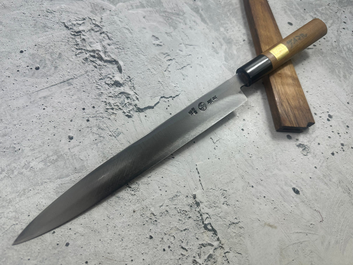 Vintage Sakai Sadamune Yanagiba & Usuba Knife Set 2343