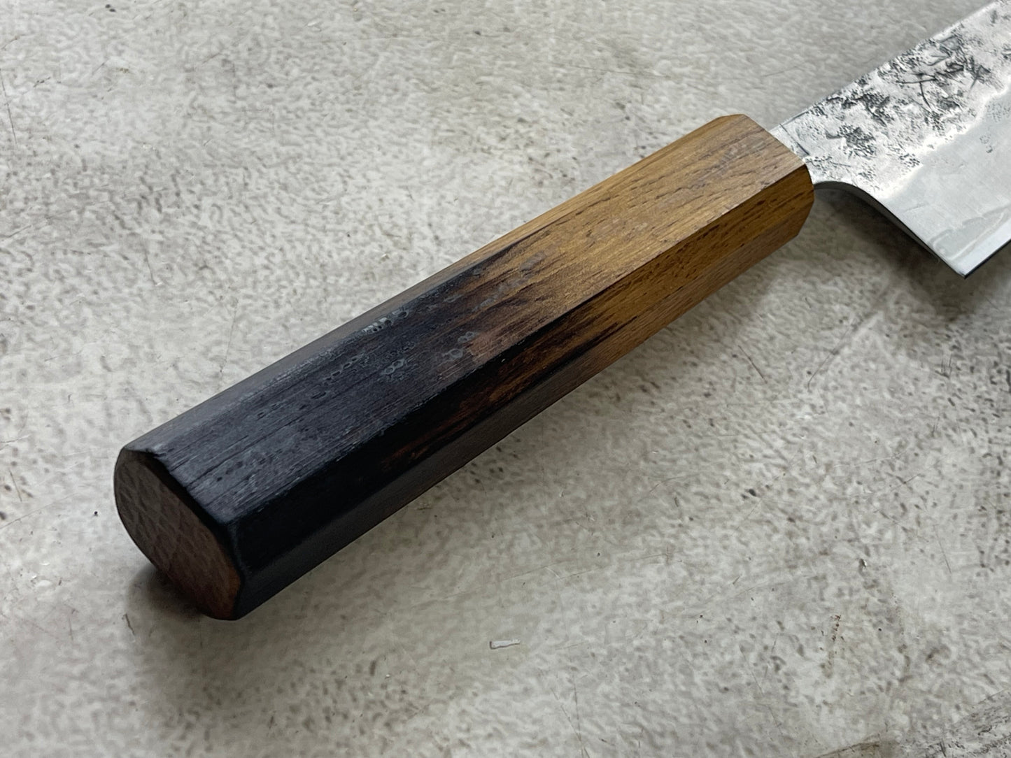 Tsunehisa SLD Washiji KOY Bunka Knife 170mm - Made in Japan 🇯🇵 Oak Yaki Handle