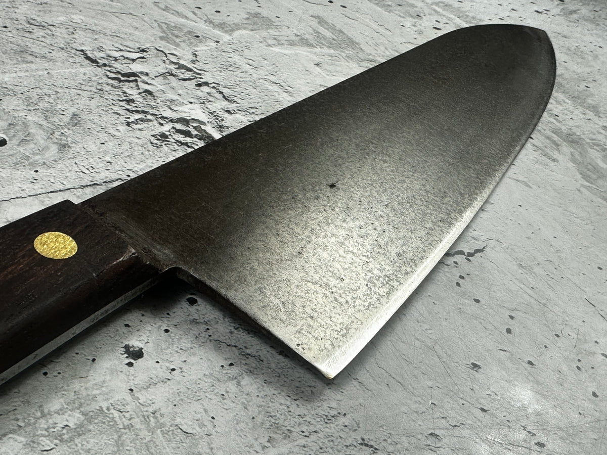Vintage Unbranded Carbon Steel Gyuto Knife 300mm 2321