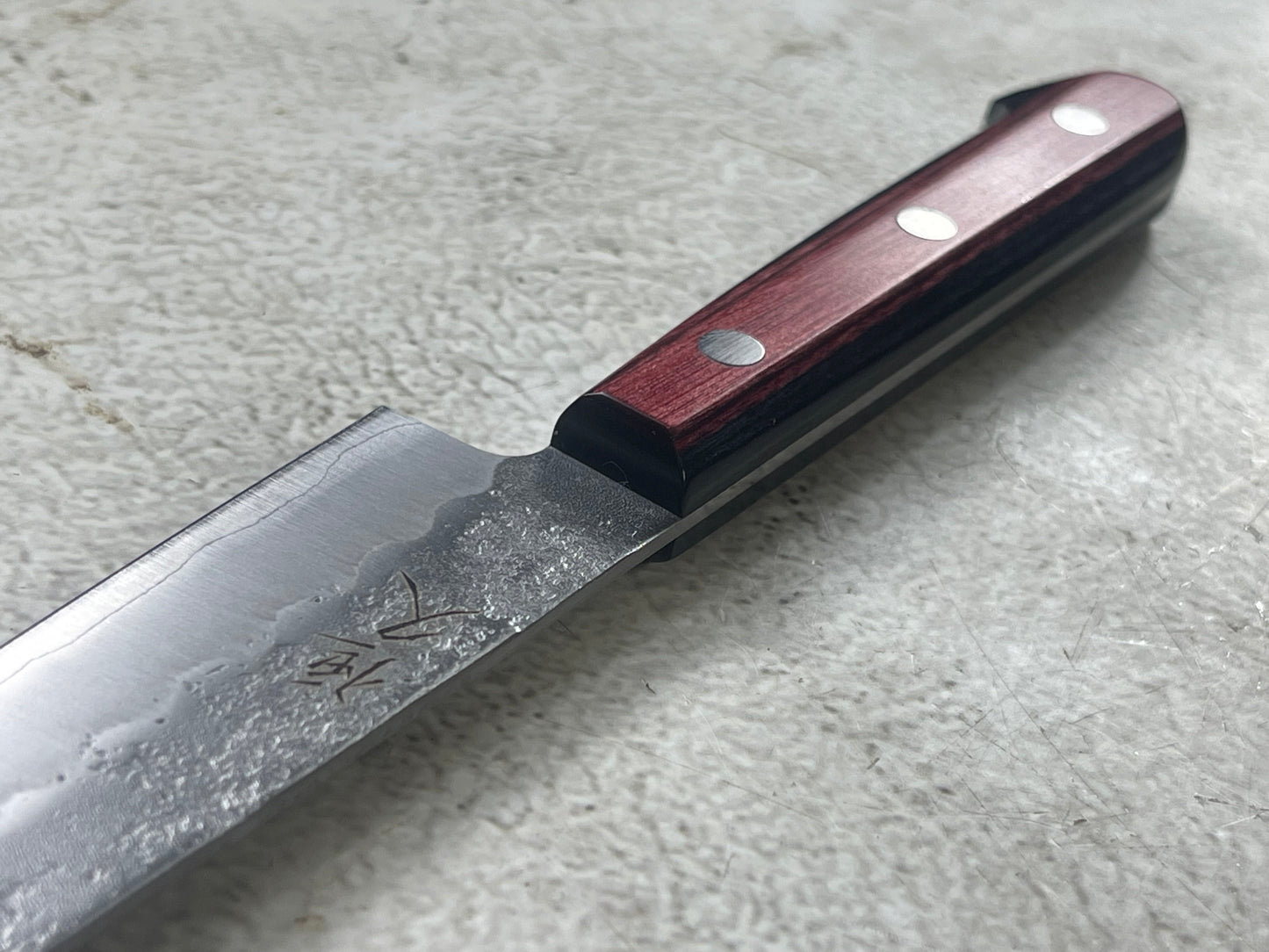 Tsunehisa G3 Nashiji Red Petty 135mm - Made in Japan 🇯🇵