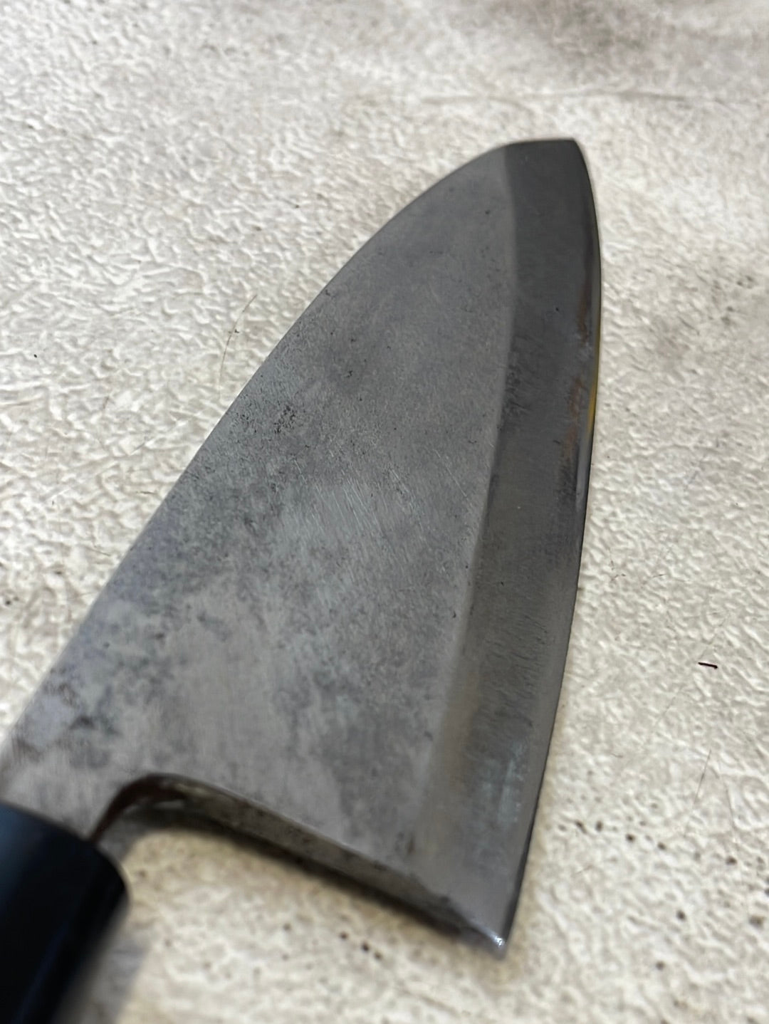 Vintage Japanese Funayuki Knife 150mm Made in Japan 🇯🇵 Carbon Steel 1337