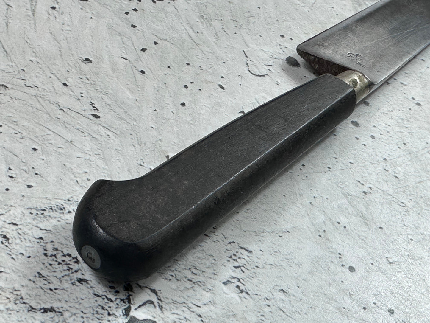 Vintage Sabatier Nogent Flexible Slicing Knife 200mm Carbon Steel 2182
