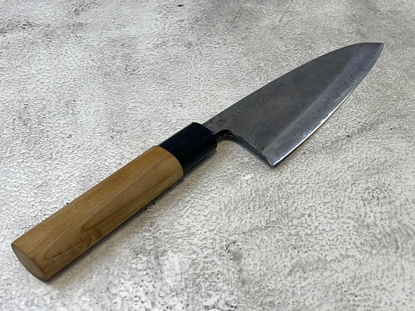 Vintage Japanese Funayuki Knife 150mm Made in Japan 🇯🇵 Carbon Steel 1337