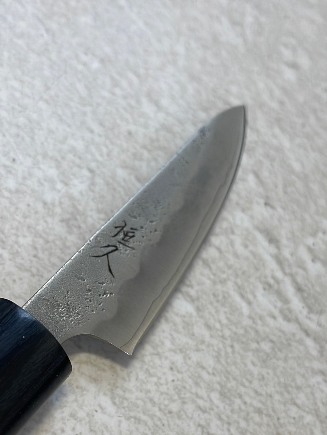 Tsunehisa G3 Nashiji HBC Petty 80mm - Made in Japan 🇯🇵 Magnolia Oval Wa Handle