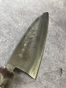 Vintage Japanese Deba Knife 150mm Made in Japan 🇯🇵 Carbon Steel 1662