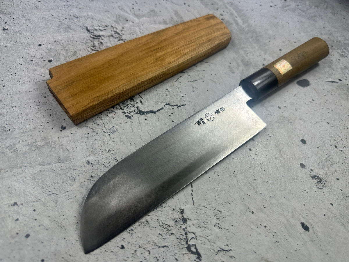 Vintage Sakai Sadamune Yanagiba & Usuba Knife Set 2343