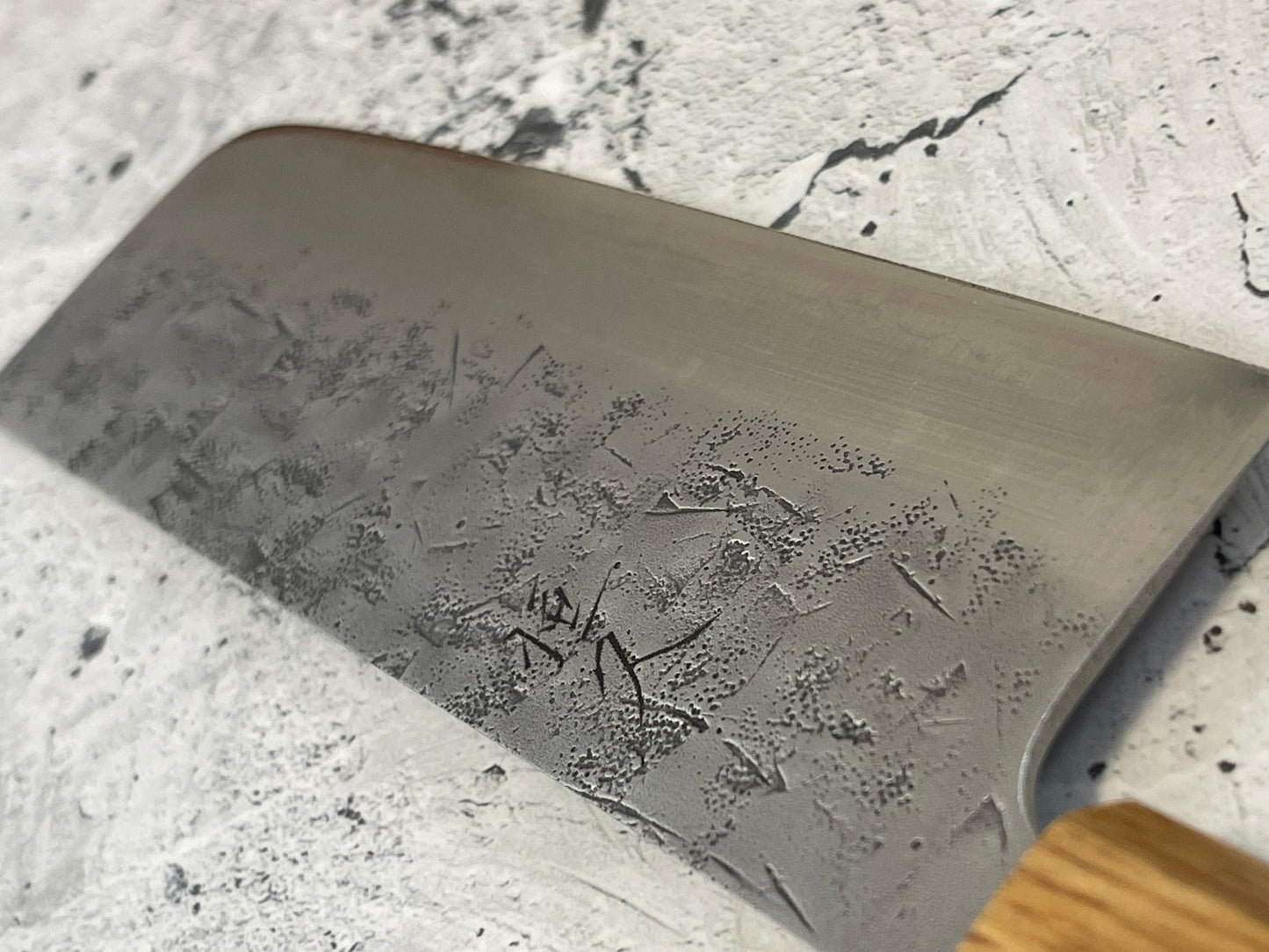 Tsunehisa SLD Washiji KOY Nakiri Knife 170mm - Made in Japan 🇯🇵 Oak Yaki Handle