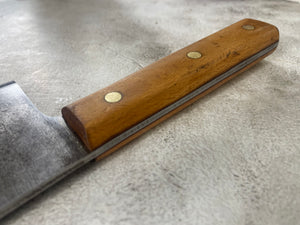 Vintage Gustav Emil Ern Butcher Cleaver 26cm Knife Made in German 🇩🇪 Carbon Steel 1886