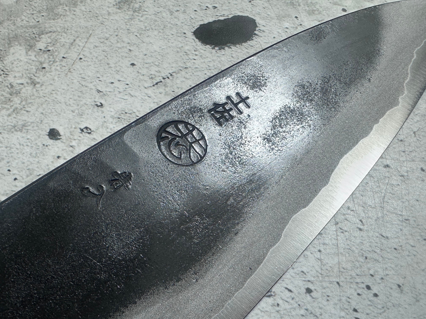 Kyohei Shindo Warikomi Blue #2 Kurouchi Funayuki 170mm