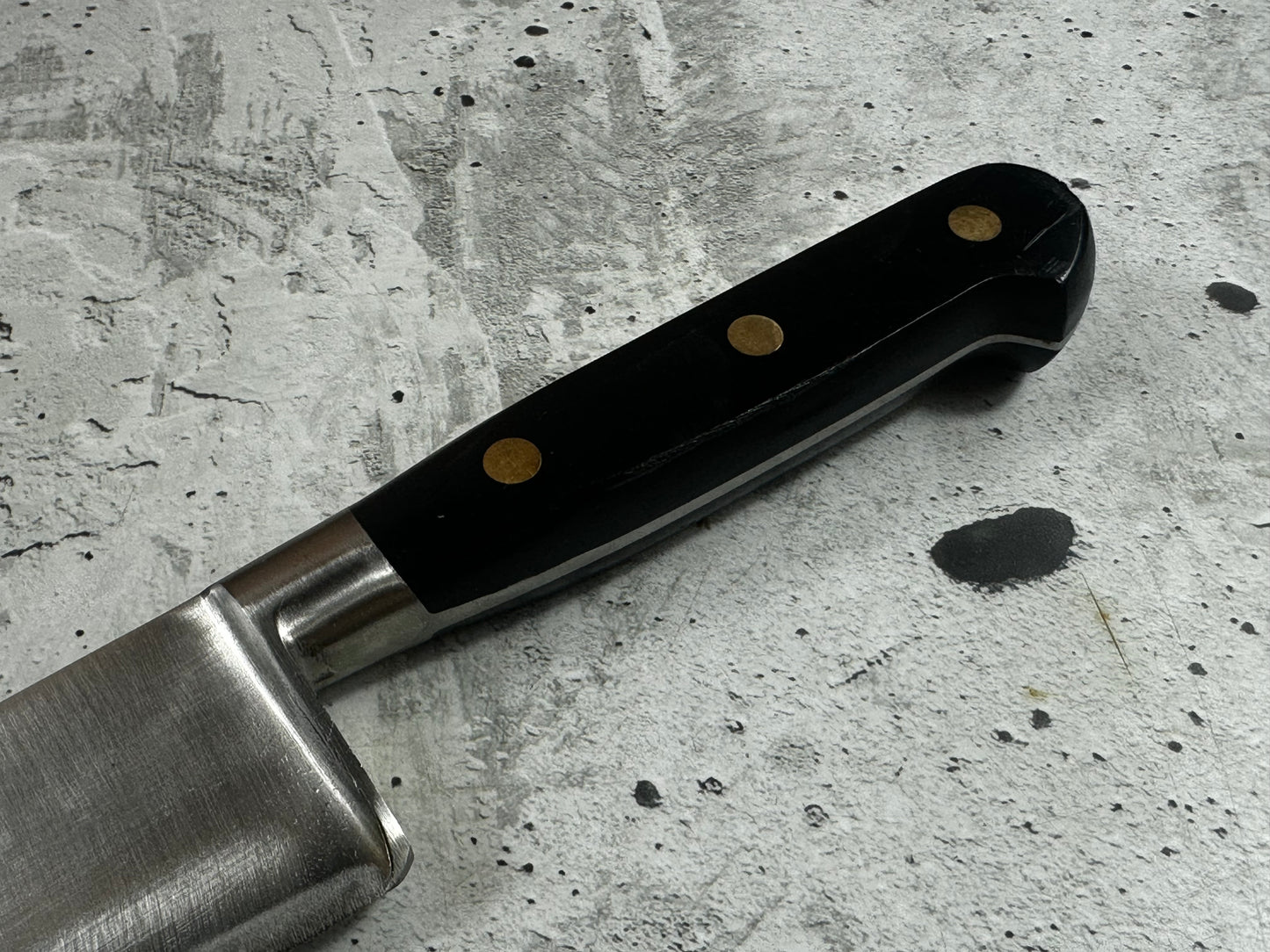 Vintage Sabatier Chef Knife 230mm High Carbon Steel Made in France 2027