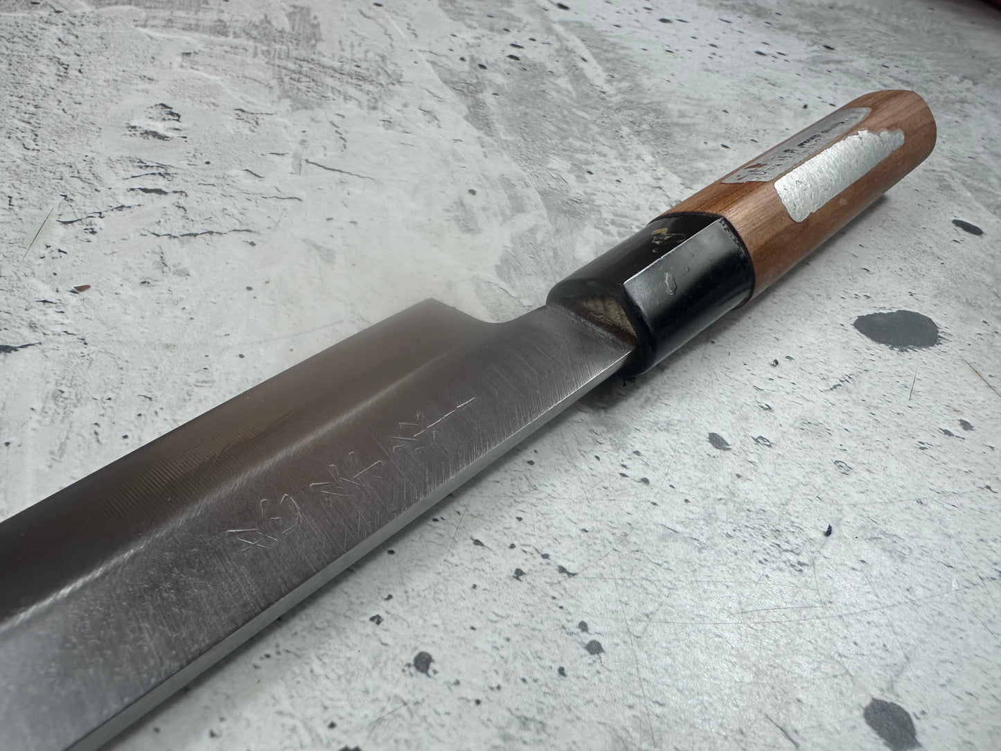 Vintage Tadamune Yanagiba 210mm Carbon Steel 2159