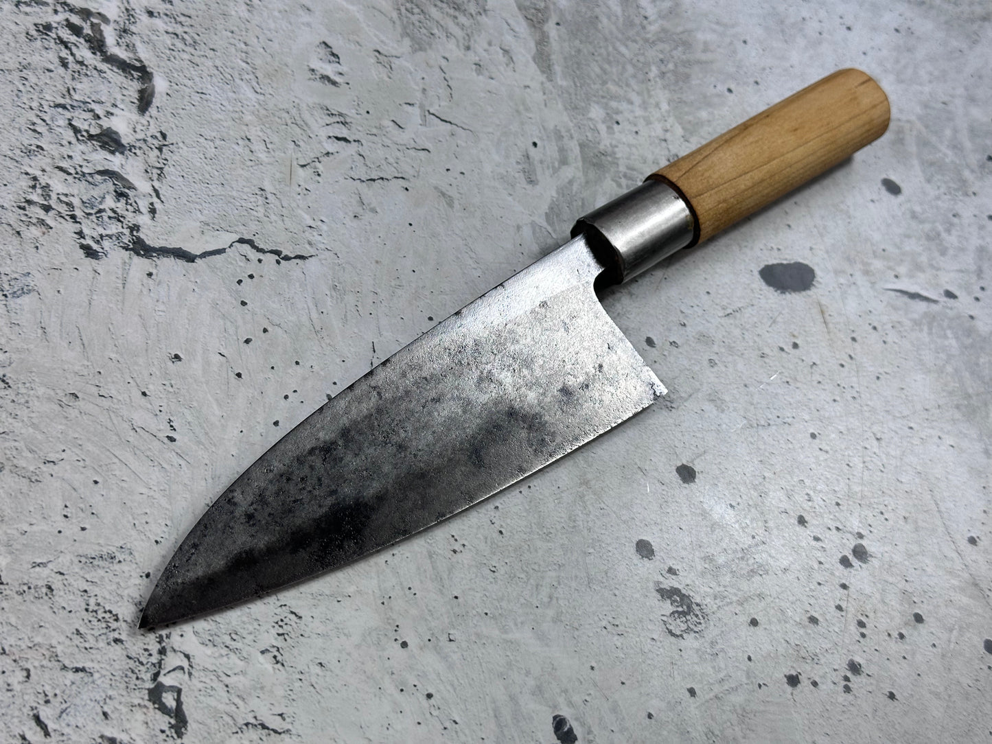 Vintage Sakai Soichi Deba Knife 160mm Carbon Steel 2143